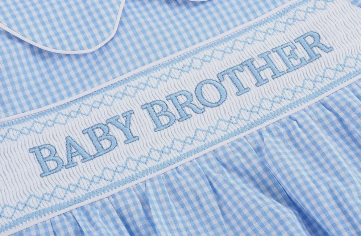 Baby Brother Smock Bubble