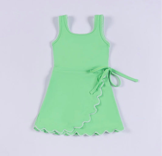 Scallop Athletic Dress Pre-Order