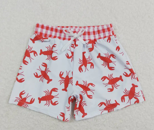 Red Crawfish Swim Shorts